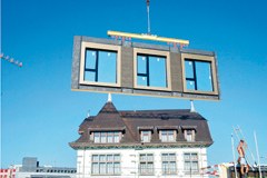 Ein bewährter Baustoff wächst über sich hinaus - Architekten träumen in Holz