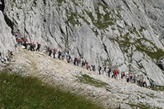 Südtirol: internationales Berg-Gipfeltreffen
