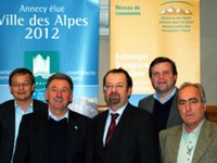 Gemeindenetzwerk und Alpenstädte diskutieren Makroregion