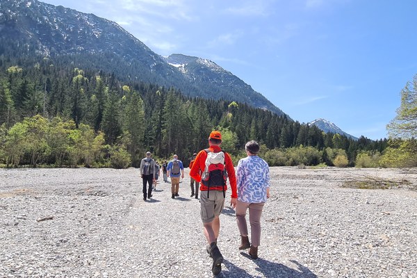 Alpenexkursion für EU-Parlamentskandidat:innen