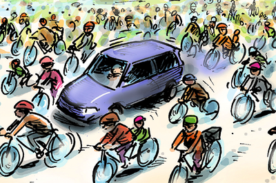 Mit dem Auto zur Arbeit? Nein danke!