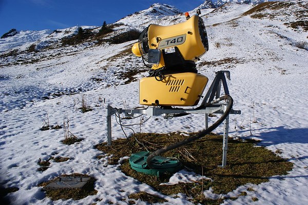 Subventionen für Kunstschnee