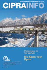 CIPRA Info 85: Modellregion für Klimaschutz - Die Alpen nach Kyoto