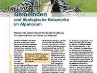 Gemeinden und ökologische Netzwerke im Alpenraum