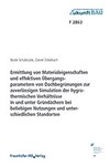 Ermittlung von Materialeigenschaften und effektiven Übergangsparametern von Dachbegrünungen zur zuverlässigen Simulation der hygrothermischen Verhältnisse in und unter Gründächern bei beliebigen Nutzungen und unterschiedlichen Standorten.