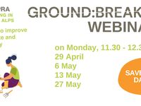 Webinar series "Ground:Breaking"
