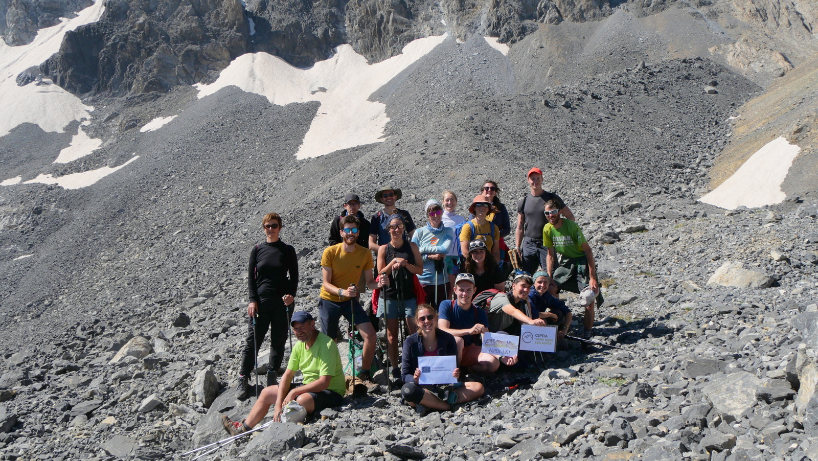 Hike at the Marinet Glacier at St-Paul-sur-Ubaye