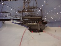 Indoor ski venues closing in on the Alps