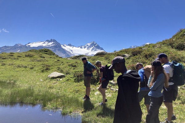 International Mountain Camp in the French Alps