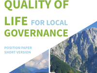 Relevance of quality of life for local governance