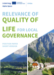 Relevance of quality of life for local governance