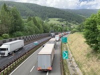 Traffico di transito: la Commissione per la Protezione delle Alpi chiede un aumento del pedaggio