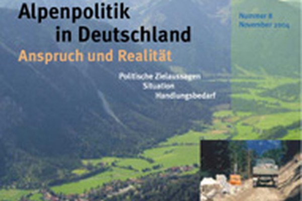 La politica alpina in Germania subisce pesanti condizionamenti economici
