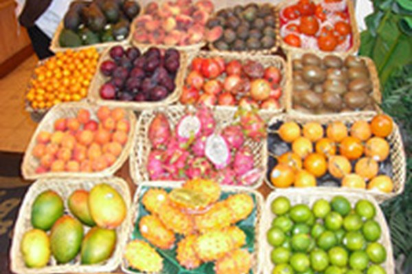 Una casa tropicale grazie all'acqua che sgorga dalla montagna