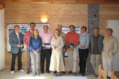 Scambio tra membri francesi dell'"Alleanza nelle Alpi"