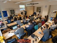 Campo di ricerca sul clima a Lubiana