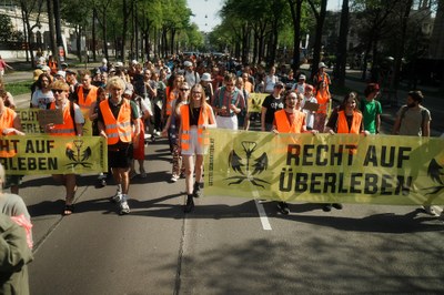 «Letzte Generation Österreich» mette fine alle proteste per il clima