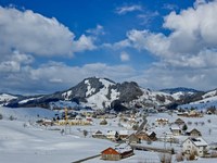 Villaggi attraenti – nonostante la diminuzione della neve