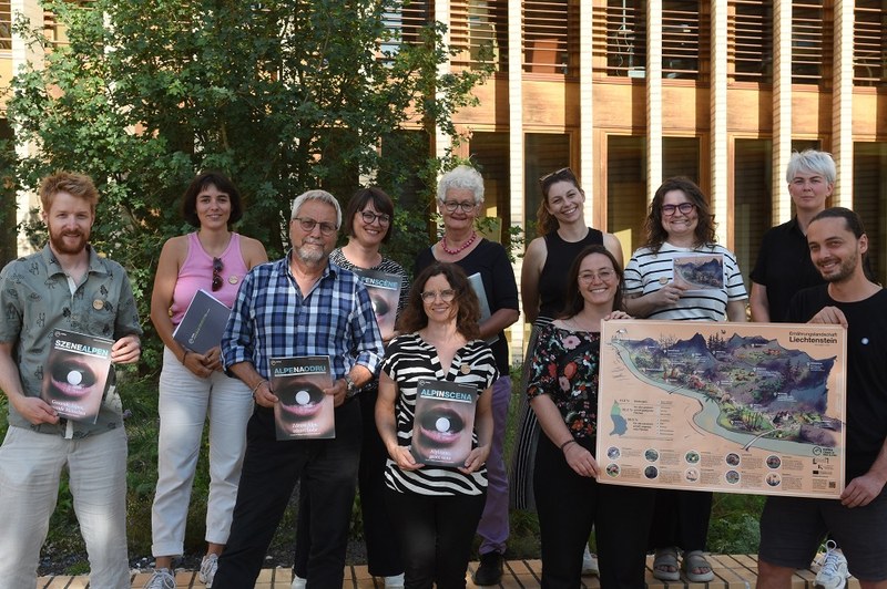 Conclusione del progetto «Bon Appétit» e vernissage SzeneAlpen nell'agosto 2024 a Vaduz/LI.