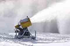 Un rapport analyse les impacts de la neige de culture