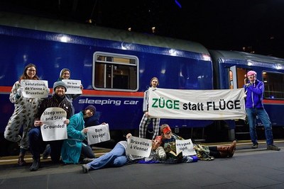 Plus de trains au lieu de vols court-courriers