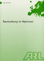 Raumordnung im Alpenraum (L'aménagement du territoire dans l'espace alpin)