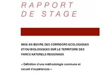 La mise en oeuvre des corridors écologiques et/ou biologiques sur le territoire des Parcs naturels régionaux