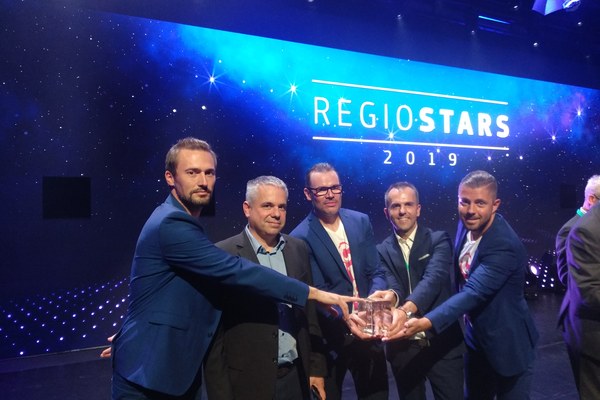 CityWalk prejel nagrado RegioStars