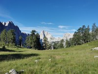 Nadaljevali smo s štetjem planincev na prelazu Vršič