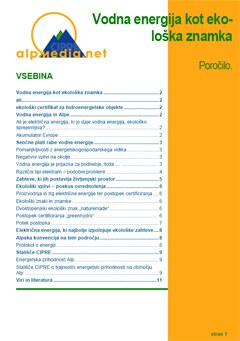 Veter, ki prinaša spremembe - Poročilo